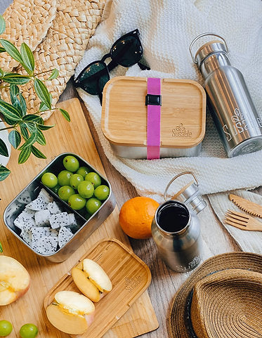 BPA-frei – Sicherer Verschluss durch ein BPA-freies Gummiband, ideal für unterwegs.