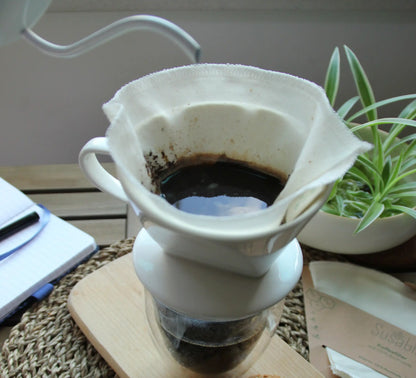 Susable Kaffee Filter – Größe 4 für optimalen Geschmack ohne Einwegfilter. Nachhaltig, robust und leicht zu reinigen. Ideal für umweltbewusste Kaffeeliebhaber